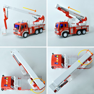 ماشین بالابر آتش نشانی اسباب بازی موزیکال 1:16 FIREFIGHTER_اسباب بازی